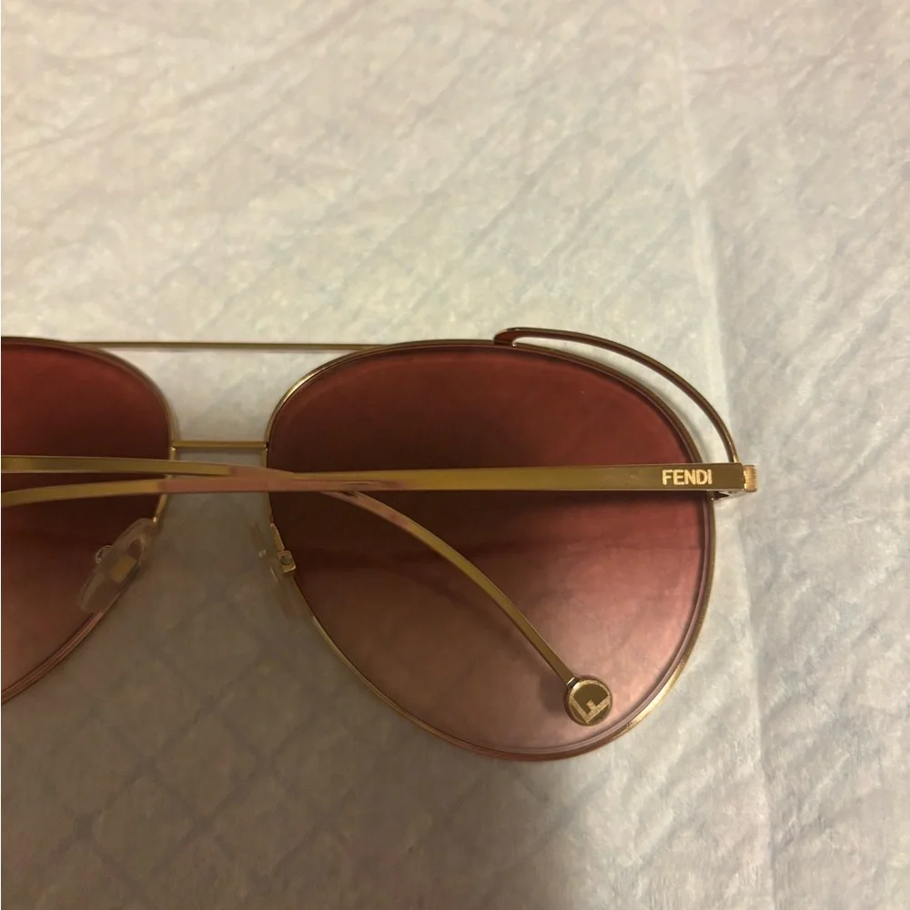 24 HR SALE‼️FENDI Women's FF0286/S Aviator63mm SunglassesMADE IN ITALY AUTHENTIC